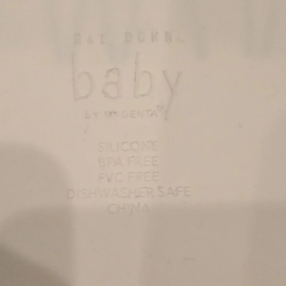 Rae Dunn Silicone Baby Bibs